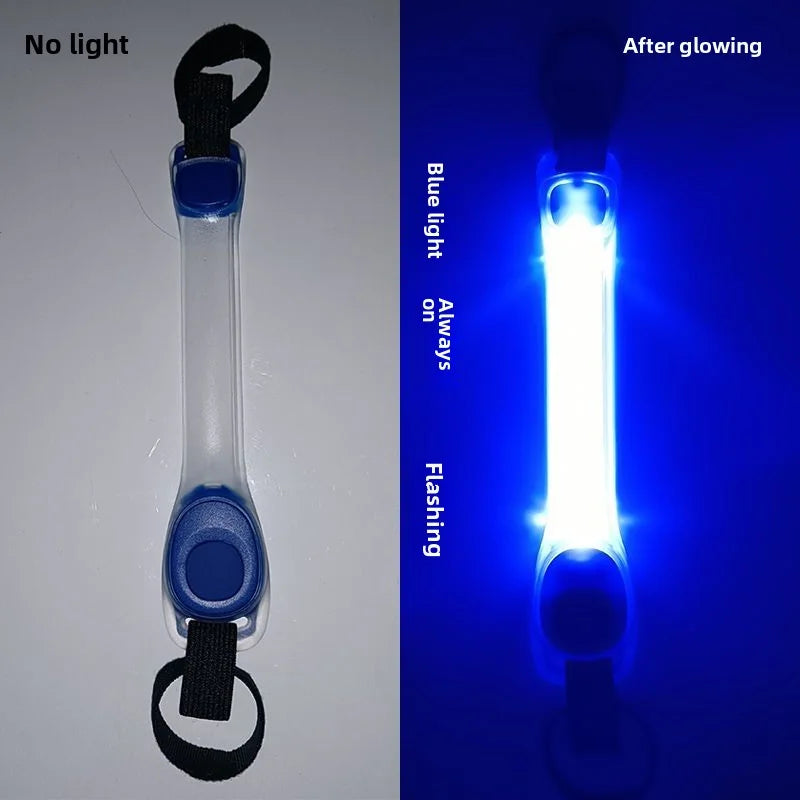 Dog Anti Lost Safety Glowing Collar Multi-Color Pendant Outdoor Waterproof Warning Led Flashing Light Strip Pet Traction Supplie