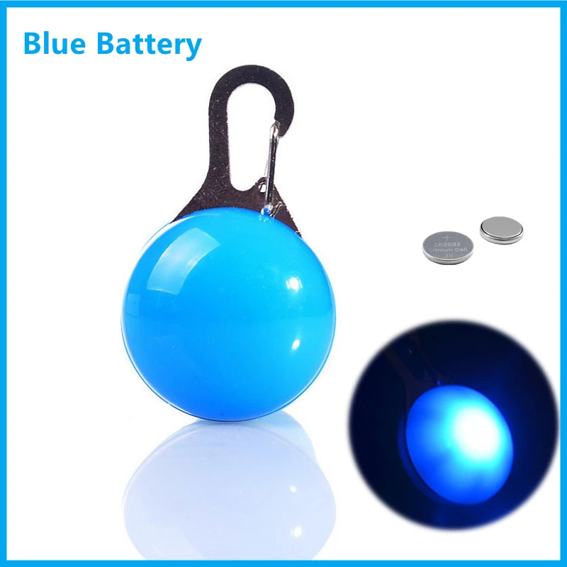 LED Luminous Collar Adjustable Glowing Dog Collar USB Rechargea  Flashing Anti-Lost/Avoid Car Accident Collar Dogs Pet Products