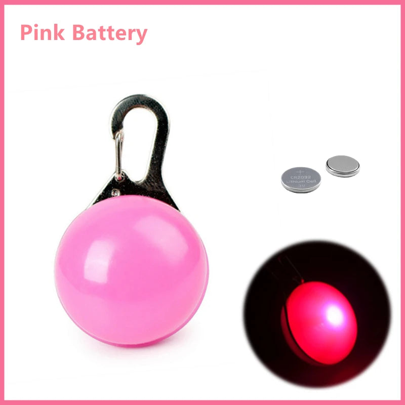 LED Luminous Collar Adjustable Glowing Dog Collar USB Rechargea  Flashing Anti-Lost/Avoid Car Accident Collar Dogs Pet Products