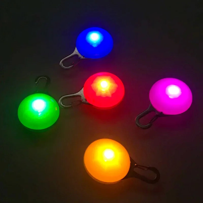 Led Dogs Collars Pendant Rechargeable Pet Usb Luminous Collar Pendant Puppy Flash Light Leash Accessorie Decoration Dog Necklace