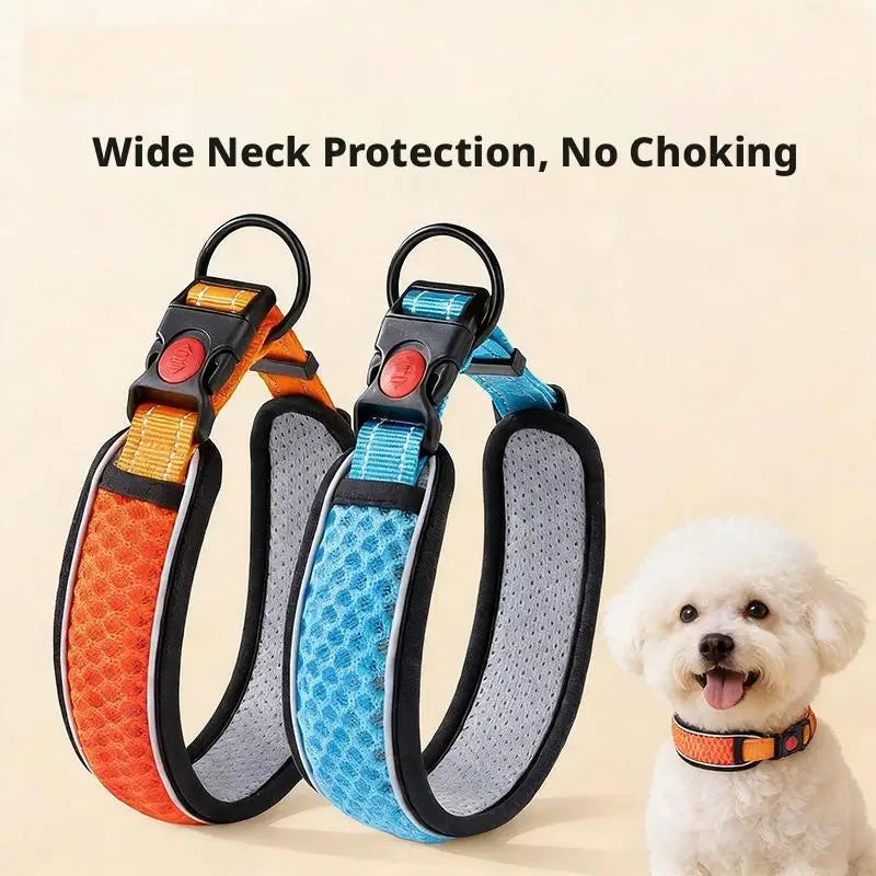 Dog Collar Nylon LED Night Safety Flashing Glow In The Dark Pet Dog Leash pet Dogs Luminous Fluorescent dog accessories collar
