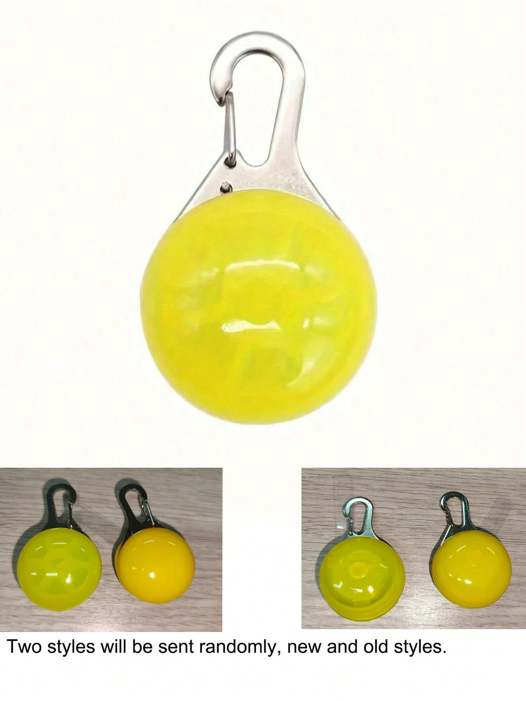4-Color LED Dog Collar Pendant, Luminous Leash Accessory, Bright Necklace, Glow-In-The-Dark Collar For Pet Safety
