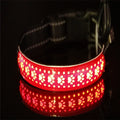 LED Lights Dog Pets Collars Adjustable Polyester Glow In Night Pet Dog Cat Puppy Safe Luminous Flashing Necklace