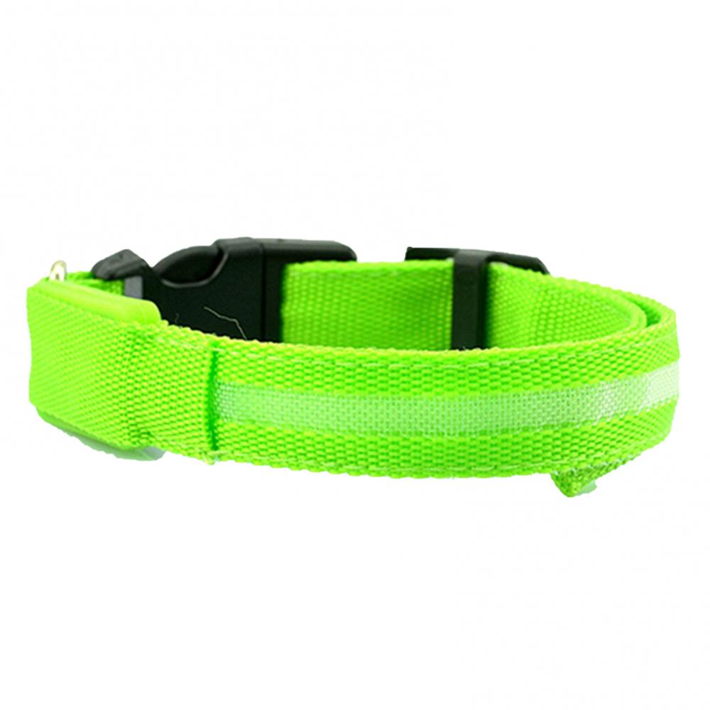 LED Dog Anti-lost Collar Glowing Luminous LED Light Pet Collar Collar For Small Medium Large Dogs Collars Leads Safety Necklace