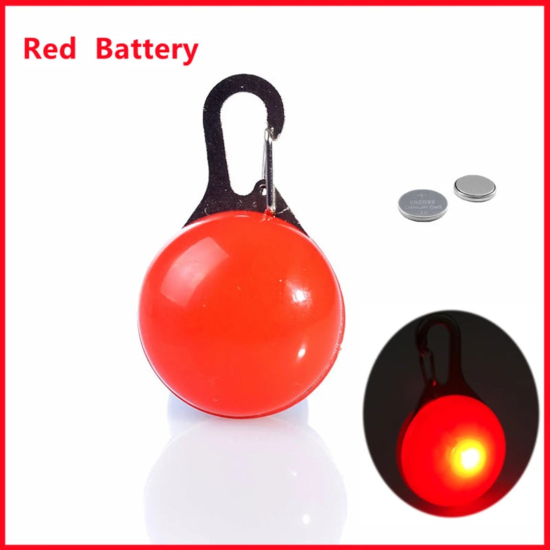 LED Luminous Collar Adjustable Glowing Dog Collar USB Rechargea  Flashing Anti-Lost/Avoid Car Accident Collar Dogs Pet Products