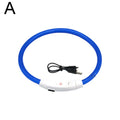 Pet Dog LED Light Collar Luminous Anti-Lost Dog Collar USB Rechargeable Dog Necklace Adjustable Collar Pet Safety Supplies