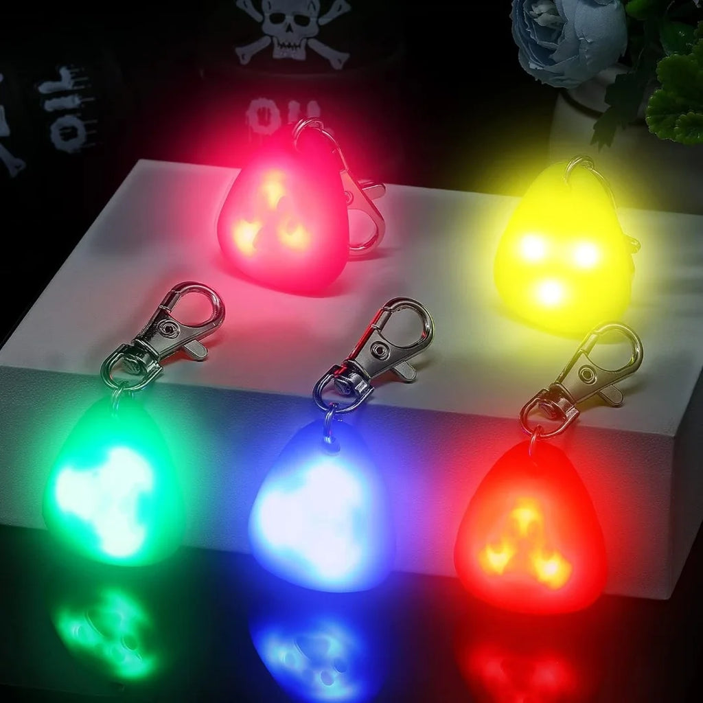 LED Pet Pendant Collar Waterproof Dog Collar Light for Outdoor Walking Safety Silicone LED Dog Collar