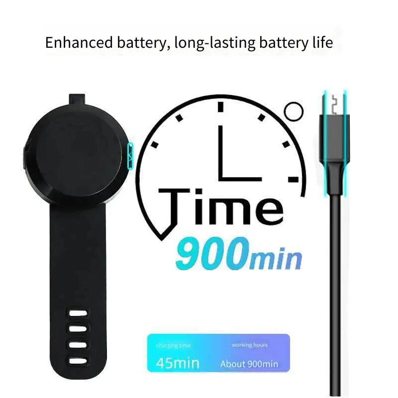 LED Dog Collar Pendant Rechargeable Pet USB Charge Luminous Collar Pendant Pet Flash Light Safety Necklace Light Clip-on Light