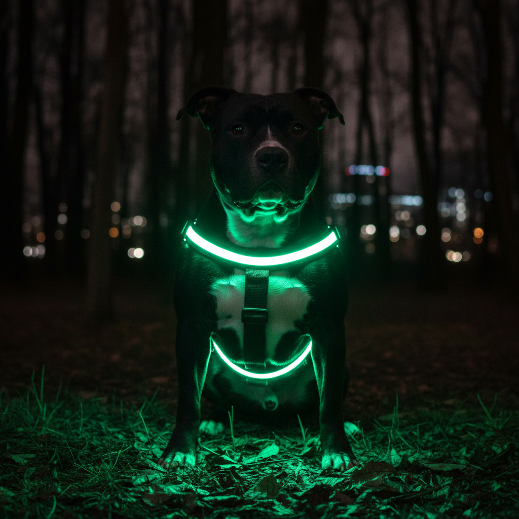 LED Harness Neon Green